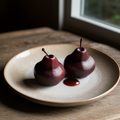 Wine-Poached Pears recipe image