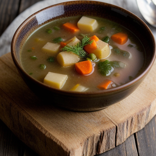 Wine & Vegetable Soup recipe image
