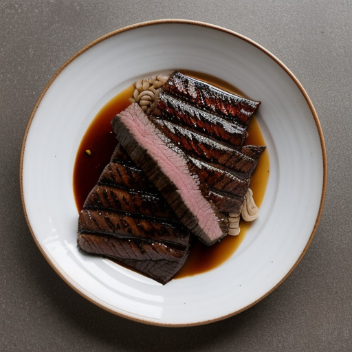 Wined Teriyaki Strips recipe image