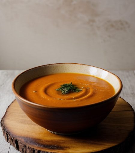 Winter Carrot Soup recipe image