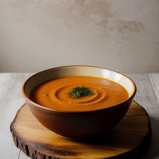 Winter Carrot Soup recipe image