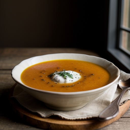 Winter Squash & Apple Soup recipe image