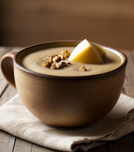 Winter Squash Apple & Walnut Soup recipe image