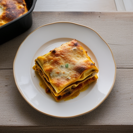 Winter Vegetable Lasagne recipe image