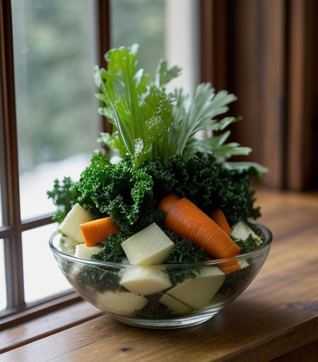 Winter Vegetable Salad recipe image