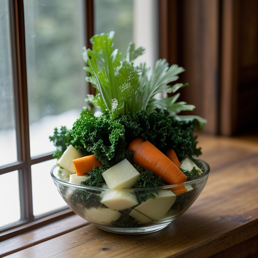 Winter Vegetable Salad recipe image