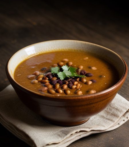 Wintery Day Bean Soup recipe image