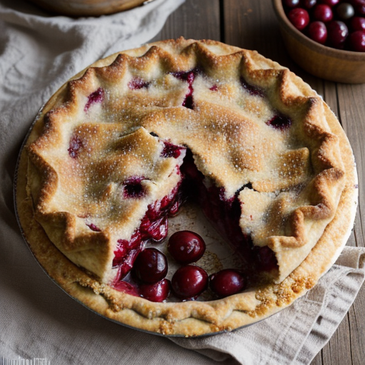 Wisconsin Cranberry Pie recipe image