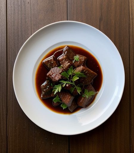 Wok Beef Burgundy recipe image