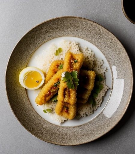 Wok-Fried Tempura Ahi recipe image