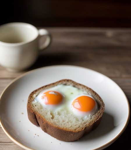 Wolowe Oczy Jajka (Bull's-Eye Eggs recipe image