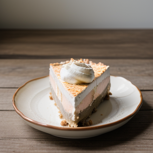 Wonderful Layered Peach Dessert recipe image