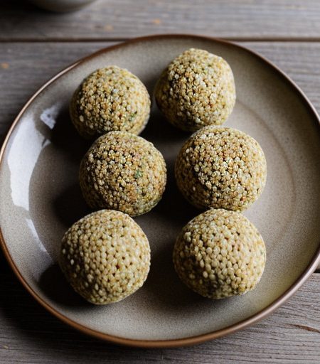 Wonderful Millet Vegetable Balls recipe image
