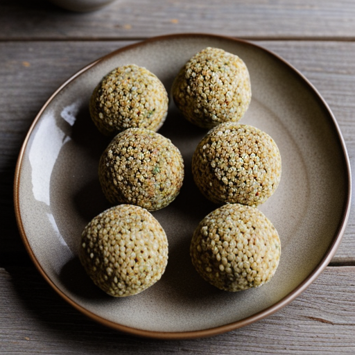 Wonderful Millet Vegetable Balls recipe image