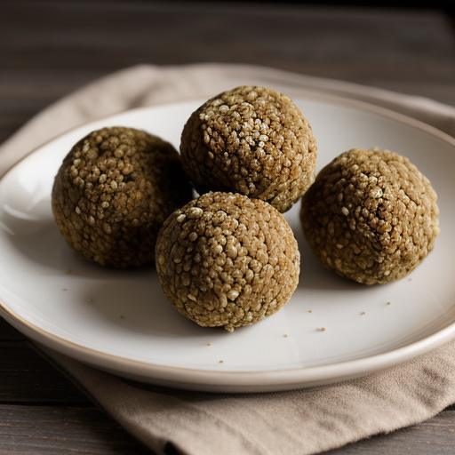 Wonderful Millet Vegetable Balls recipe image