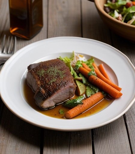 Working Person's Crockpot Country Pork Dinner recipe image