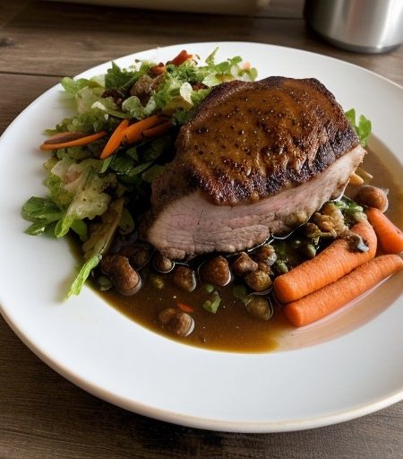 Working Person's Crockpot Country Pork Dinner recipe image