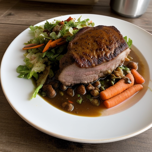 Working Person's Crockpot Country Pork Dinner recipe image