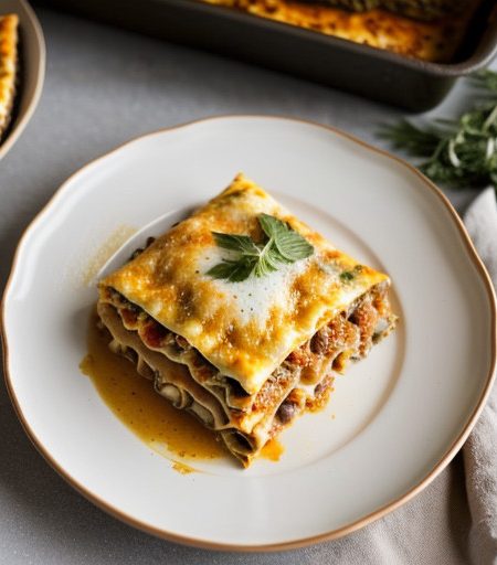 World's Best Low-Fat Low-Cal Lasagna recipe image