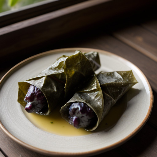 Yalanchi Sarma (Stuffed Grape Leaves recipe image