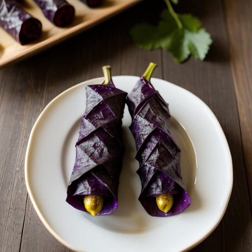 Yalanchi Sarna (Stuffed Grape Leaves recipe image