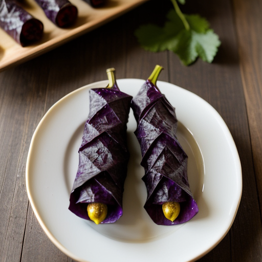 Yalanchi Sarna (Stuffed Grape Leaves recipe image