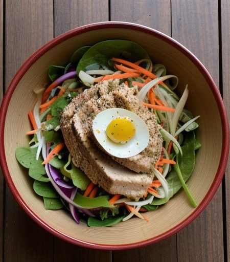 Yam Som-O (Thai Pomelo-Chicken Salad recipe image
