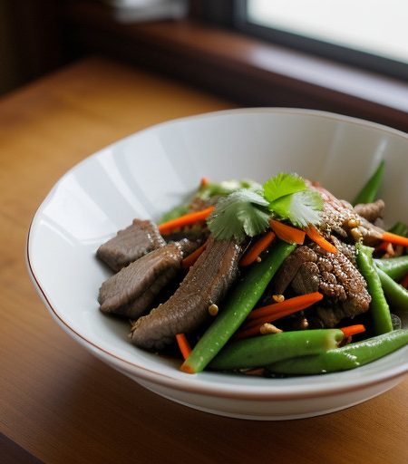 Yam Thua Phu (Spicy Winged Bean Salad recipe image