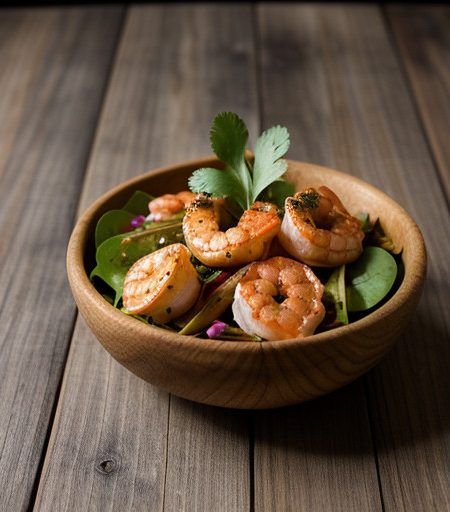 Yam Vietnam (Spicy Shrimp & Pork Salad recipe image