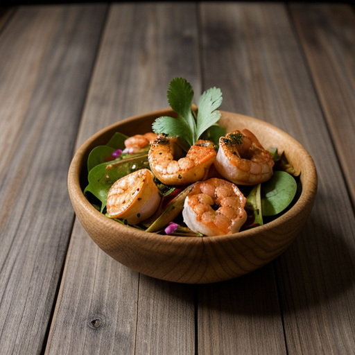 Yam Vietnam (Spicy Shrimp & Pork Salad recipe image