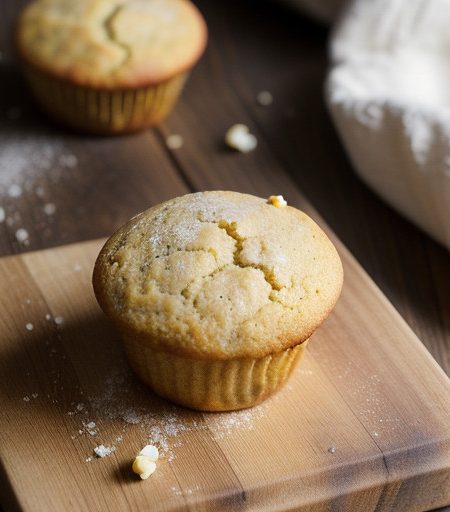 Yankee Maple Corn Muffins recipe image