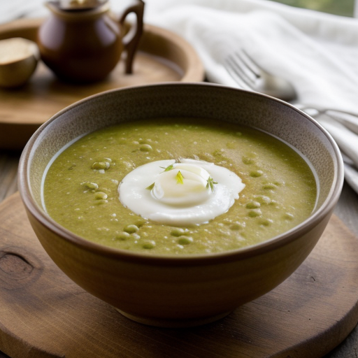 Yeast Free Split Pea Soup recipe image