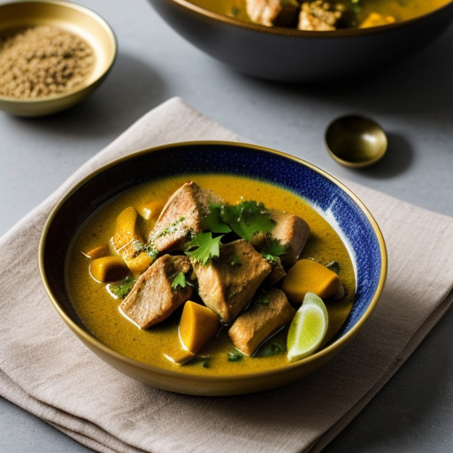 Yellow Curry Chicken recipe image