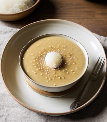Yellow Mung Bean Pudding recipe image
