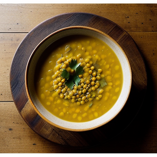 Yellow Pea Soup recipe image