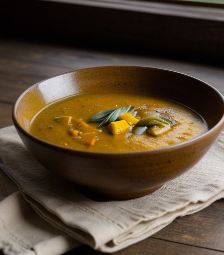 Yellow Pepper Soup recipe image