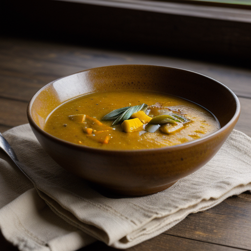 Yellow Pepper Soup recipe image