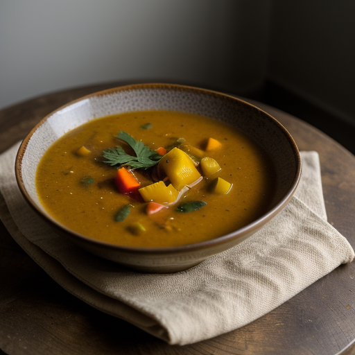 Yellow Pepper Soup recipe image