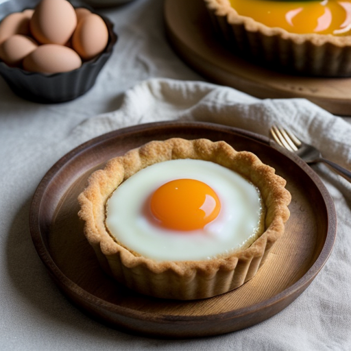 Yin-Yang Raspberry & Mandarin Orange Tart recipe image