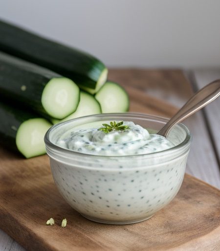 Yoghurt, Cucumber and Garlic Dip (Tzatziki recipe image