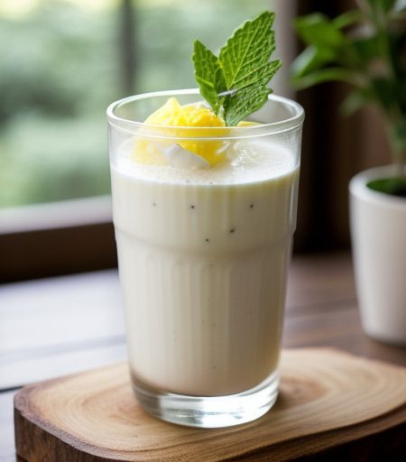 Yoghurt Mint Drink recipe image