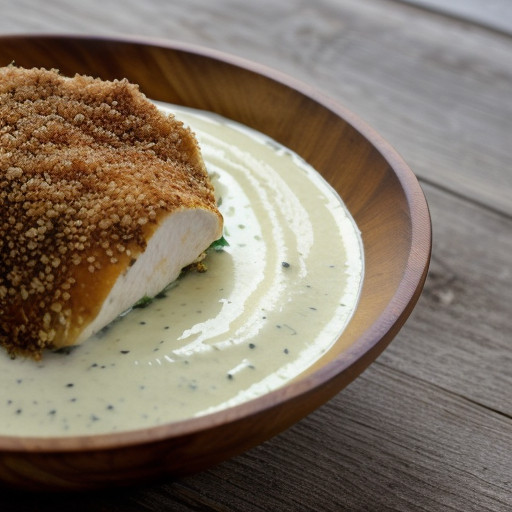 Yogurt Chicken With Garlic-Mint Dipping recipe image