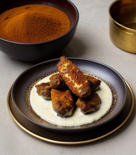 Yogurt Curried Chicken Wings recipe image