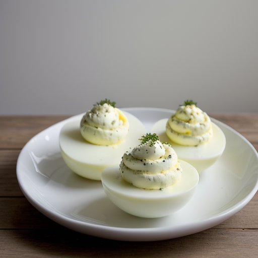 Yogurt Deviled Eggs recipe image