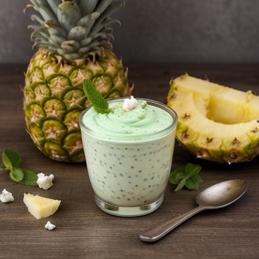 Yogurt Mint Dip & Pineapple Relish recipe image