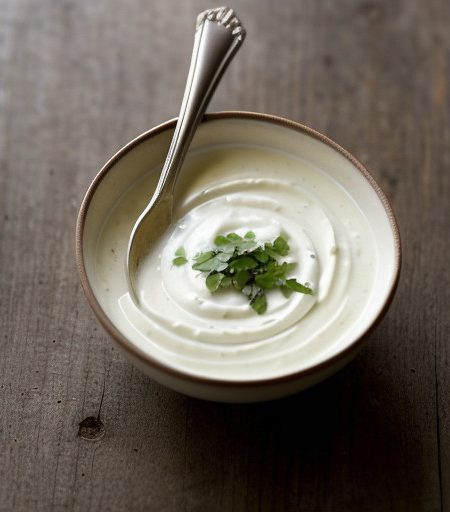 Yogurt Scallion Sauce recipe image