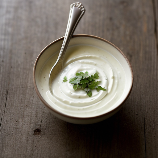 Yogurt Scallion Sauce recipe image