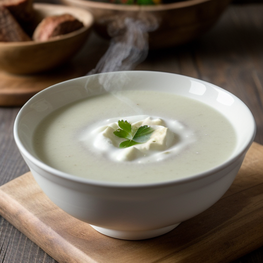 Yogurt Soup (Turkish recipe image