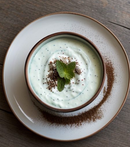 Yogurt With Cumcumber and Mint (Kheere Ka Raita recipe image