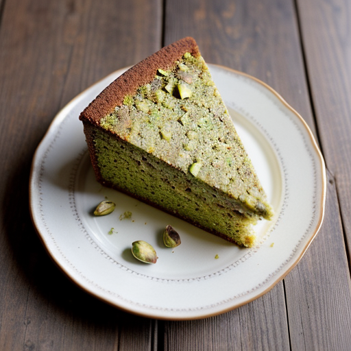 Yogurt and Pistachio Cake recipe image